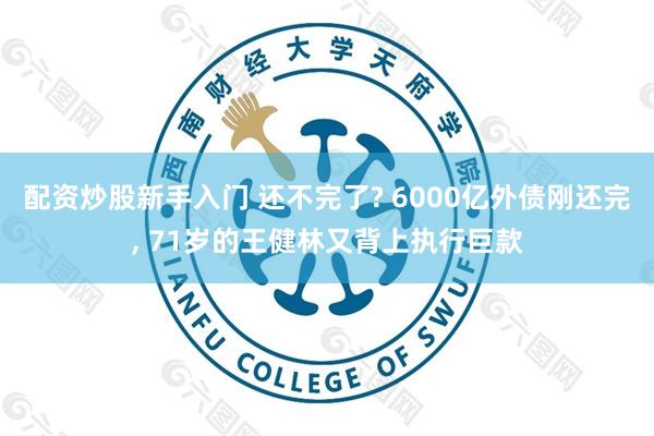 配资炒股新手入门 还不完了? 6000亿外债刚还完, 71岁的王健林又背上执行巨款